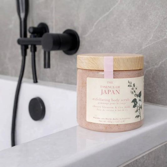 Wanderflower - Essence of Japan Exfoliating Body Sugar Scrub