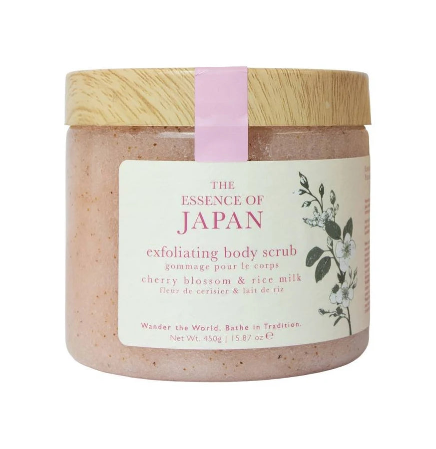 Wanderflower - Essence of Japan Exfoliating Body Sugar Scrub
