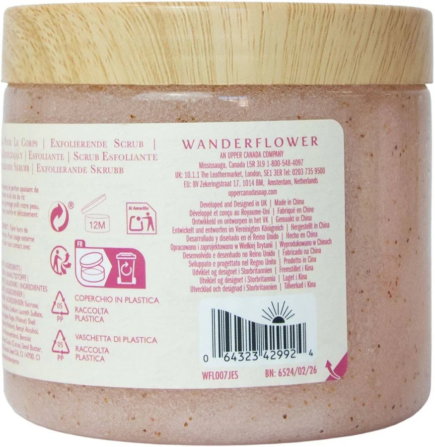 Wanderflower - Essence of Japan Exfoliating Body Sugar Scrub