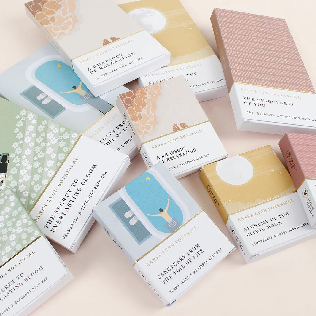 Banks-Lyon Solid Bath Oil Bar - Ylang Ylang & Marjoram