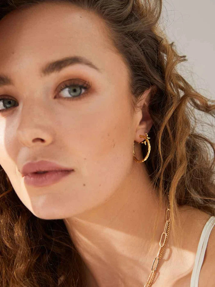 Formation Co - Magma Textured Hoops
