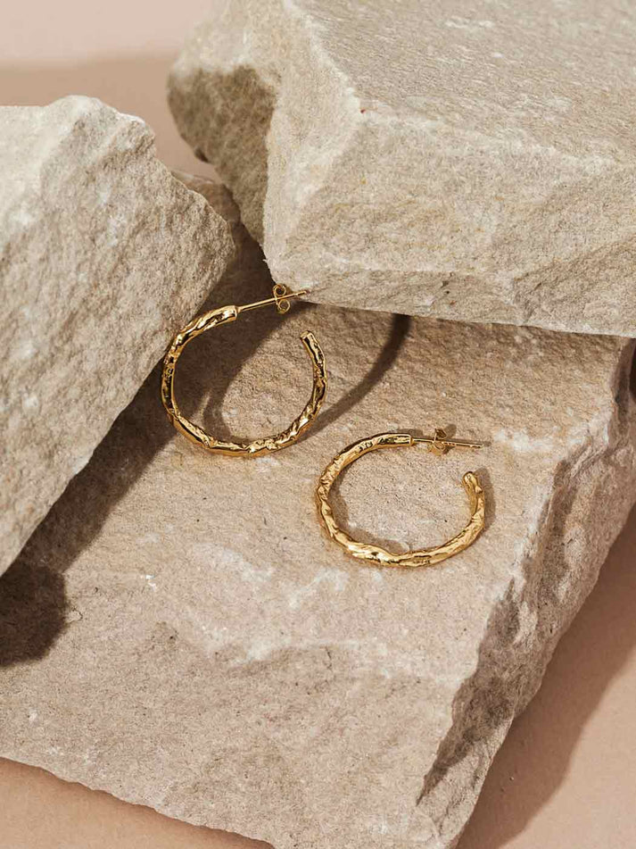 Formation Co - Magma Textured Hoops