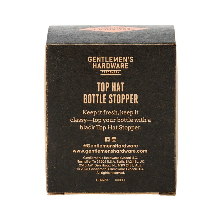 Gentlemans Hardware - Top Hat Bottle Stoppers