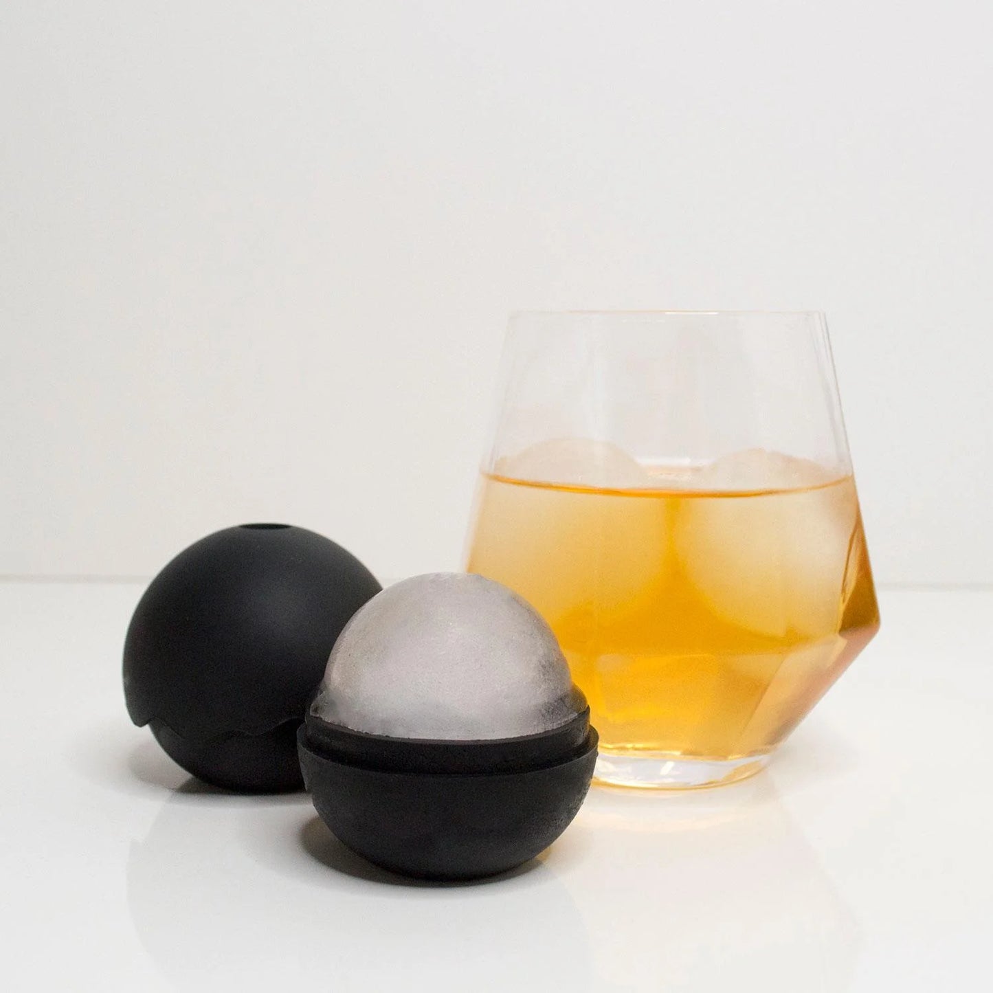 UBERSTAR - Ice Sphere Moulds (Set of 4) - Black