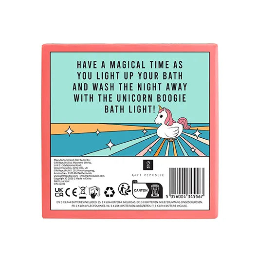 Unicorn Boogie Bath Light – Underwater Disco Bath Toy