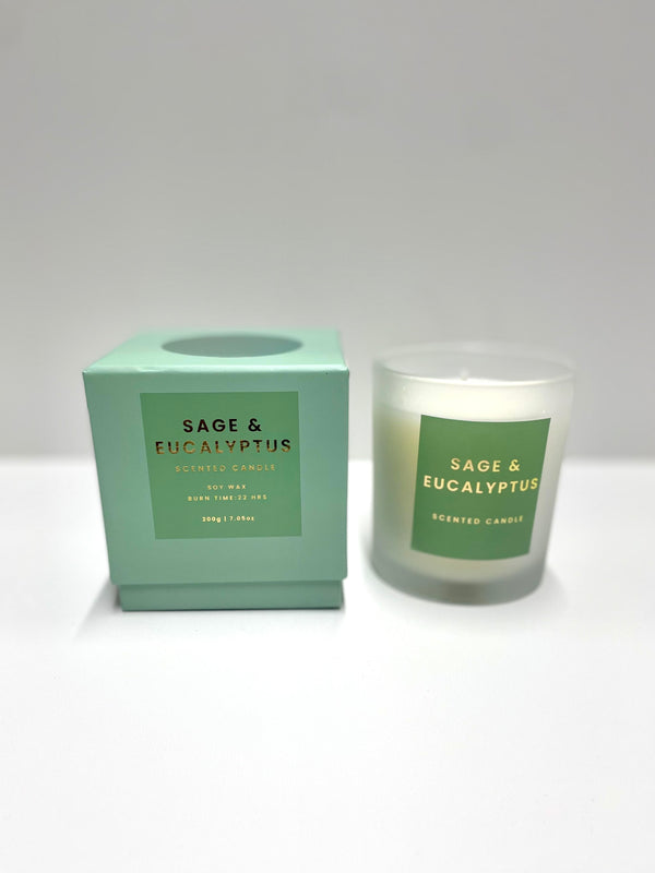 Sage & Eucalyptus Soy Wax Candle