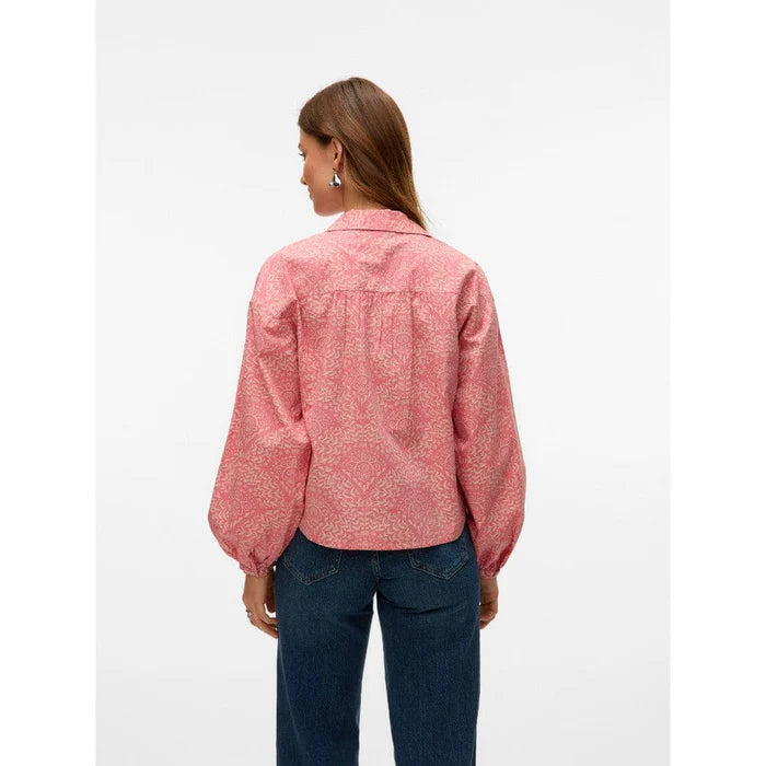 Vero Moda AWARE -  VMPAMMI LS V-NECK TOP VMA In Tea Rose