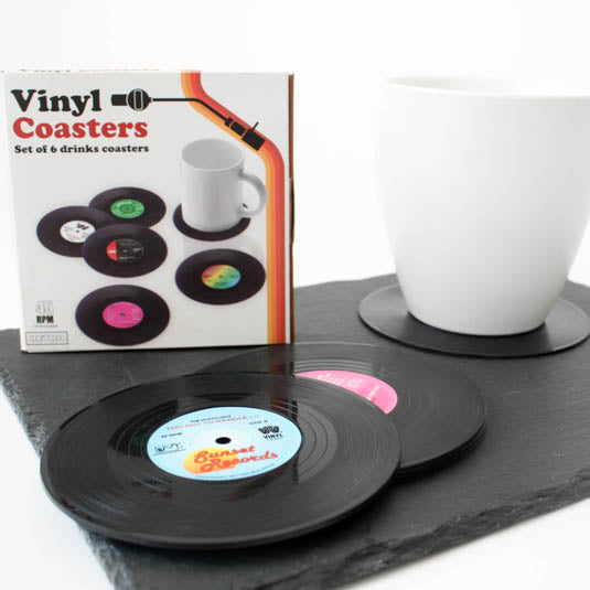 Gift Republic -  Vinyl Coasters