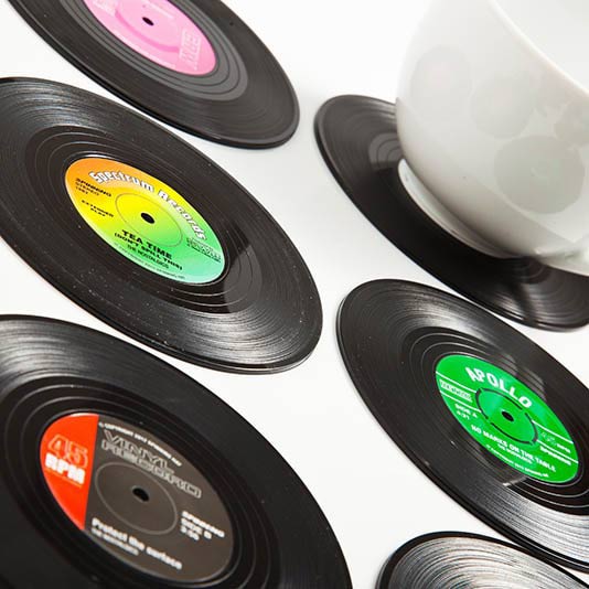Gift Republic -  Vinyl Coasters
