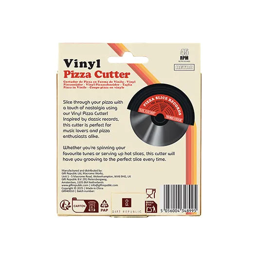 Gift Republic - Vinyl Pizza Cutter