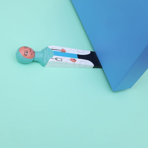 Dr Keyworker Door Stop Wedgie