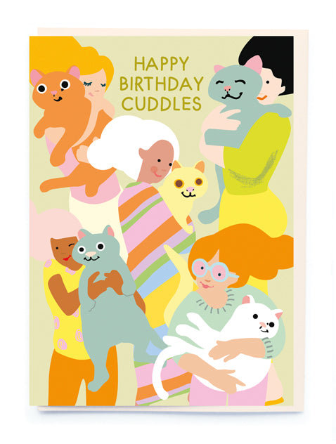 Happy Birthday Cuddles Card
