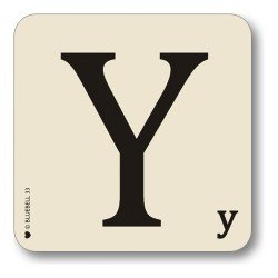 A-Z Initial Coasters