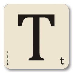 A-Z Initial Coasters