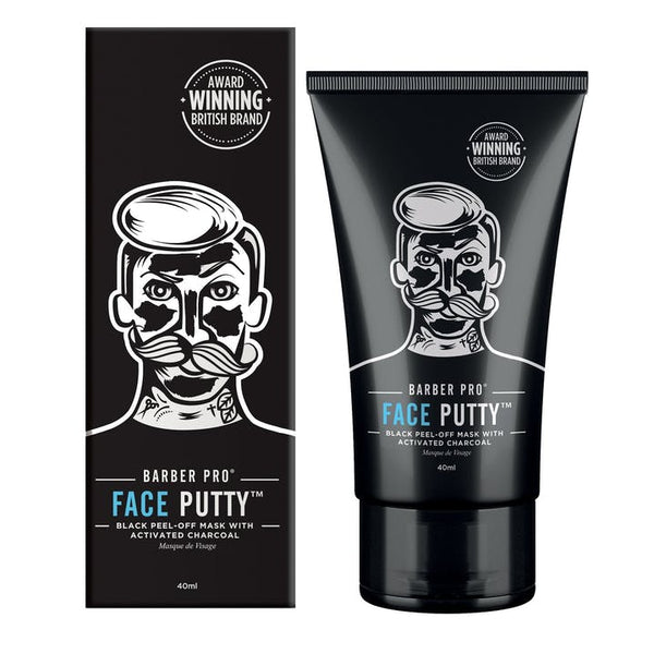 Barber Pro - Face Putty Peel Off Mask With Activated Charcoal 40ml
