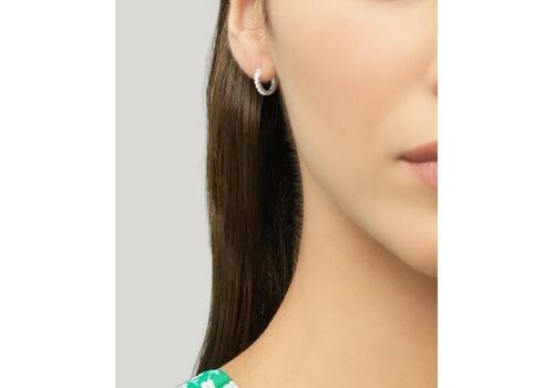 Estella Bartlett Hoop Earrings silver