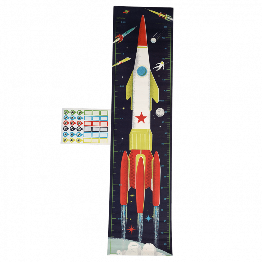 Space Age Height Chart