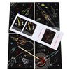 Space Age Scratch Art