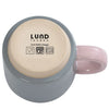 Lund Skittle Stacking Mug - Grey & Pink