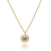 Azuni Luna Gemstone Necklace Gold
