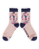 A-Z Alphabet Ankle Socks by Powder Designs