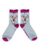 A-Z Alphabet Ankle Socks by Powder Designs