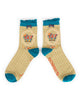 A-Z Alphabet Ankle Socks by Powder Designs