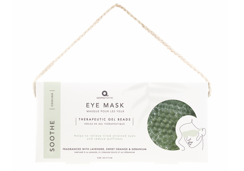 Therapeutic Gel Beads Eye Mask Green