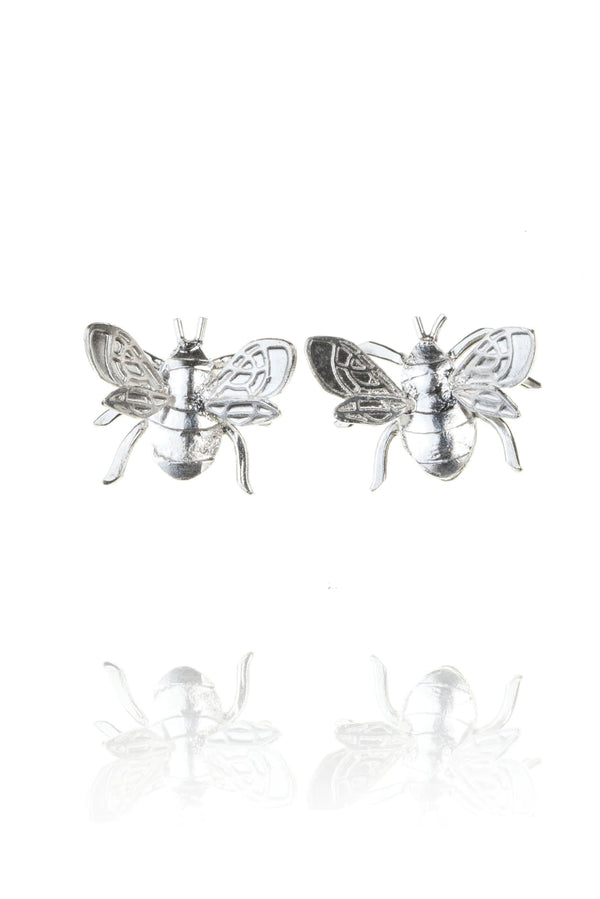 Amanda Coleman Bee Stud Earrings Sterling Silver