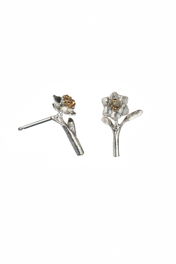 Amanda Coleman Handmade Daffodil Stud Earrings