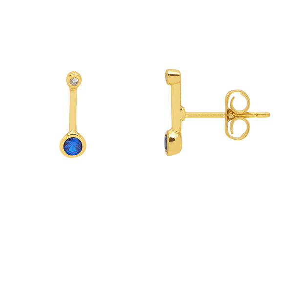 Estella Bartlett Memphis line earrings - Gold