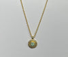 Azuni Luna Gemstone Necklace Gold