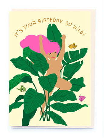 Go Wild Birthday Card