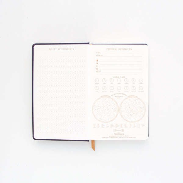 Cloth Journal - Moon Phases