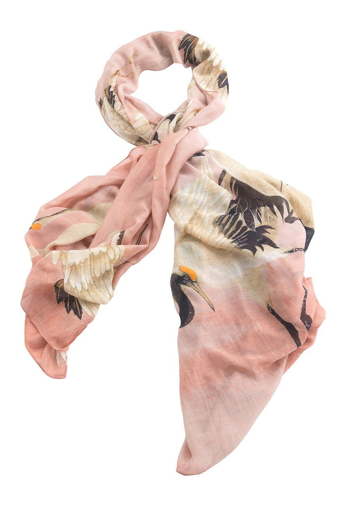 Stork Plaster Pink Scarf - One Hundred Stars