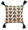 Sass & Belle Triangles Block Print Cushion