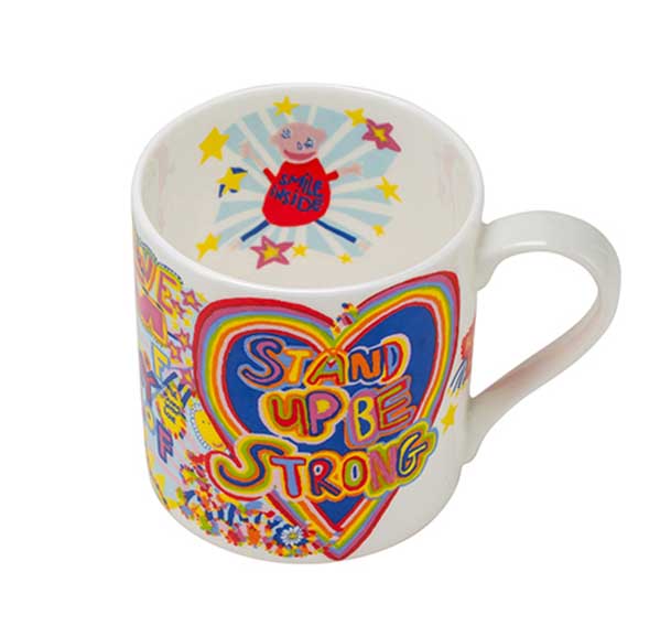 Arthouse Unlimited Full of Joy Fine Bone China Mug