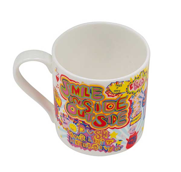 Arthouse Full of Joy Fine Bone China Mug