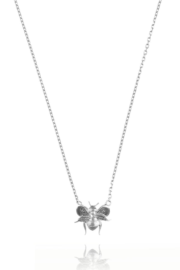 Amanda Coleman Bee Necklace in Sterling Silver