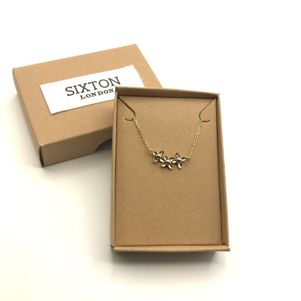 Sixton Nouveau Floral Necklace