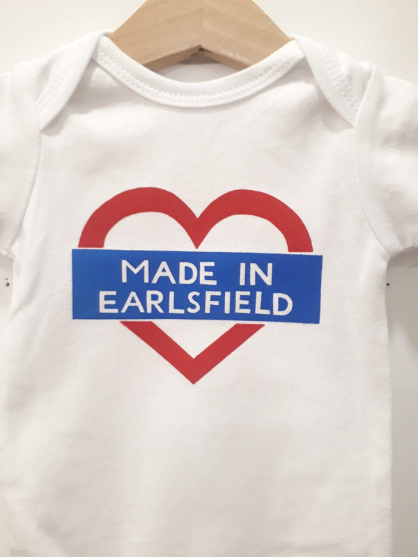 Made in Earlsfield Babygrow 0-3 Months