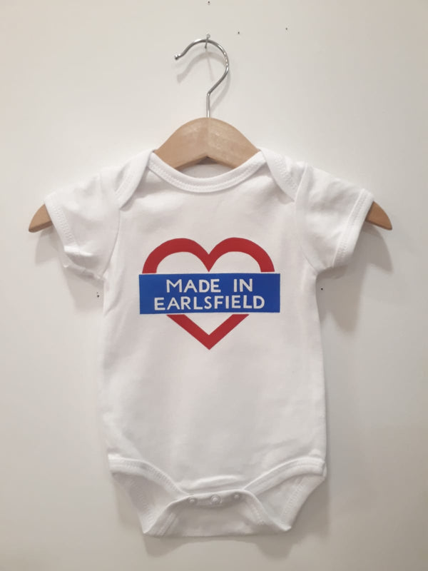 Made in Earlsfield Babygrow 0-3 Months