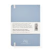 Recycled Leather A5 Lined Notebook – Dusty Blue