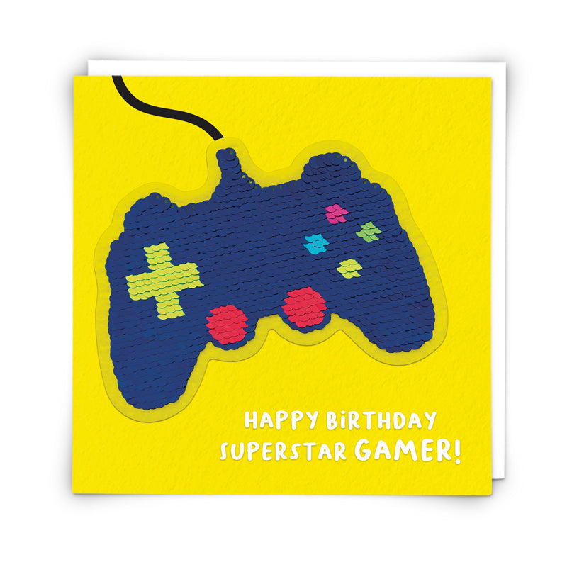 Gaming sequin card