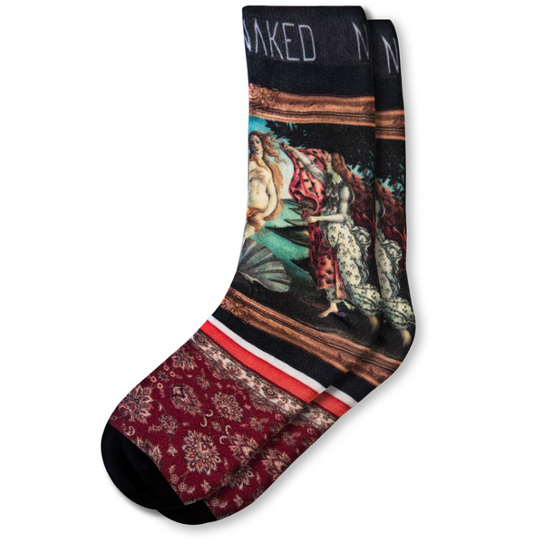 Naked The Birth of Venus Unisex Bamboo Socks