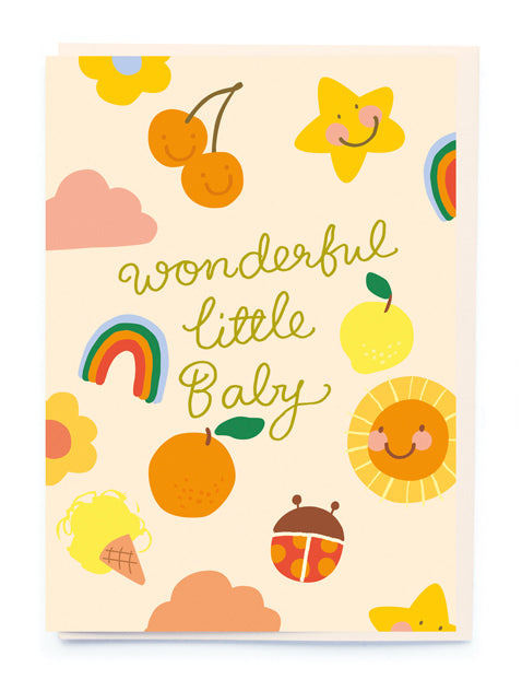 WONDERFUL LITTLE BABY card