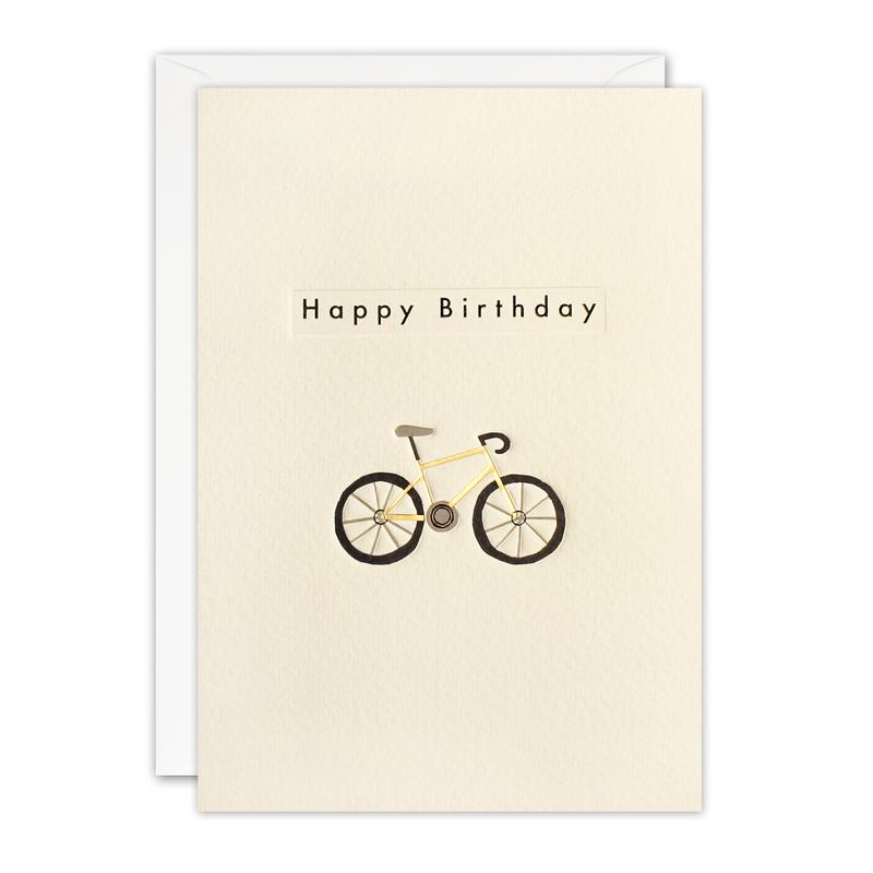 Birthday Bike Ingot Card