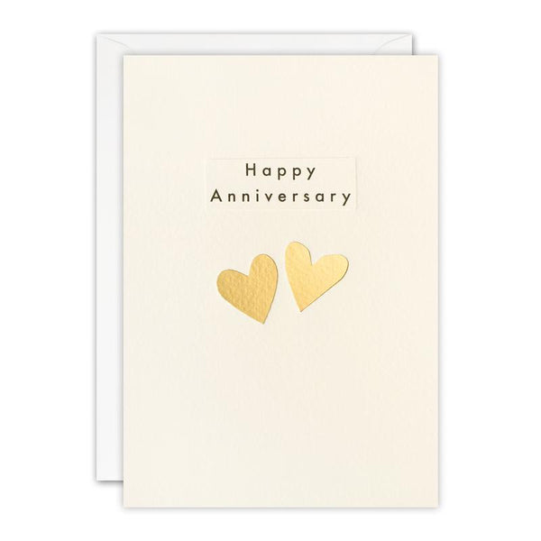 Anniversary Hearts Ingot Card