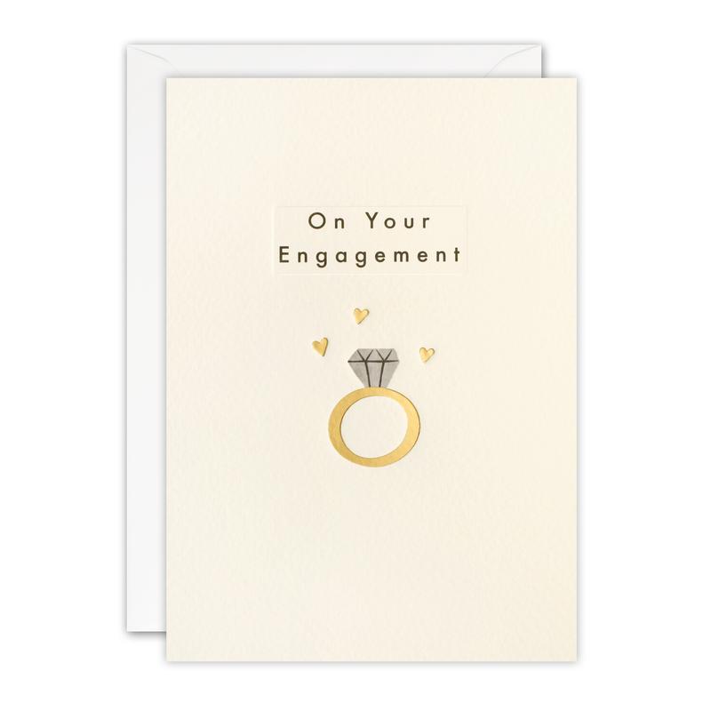 Engagement Ring Ingot Card
