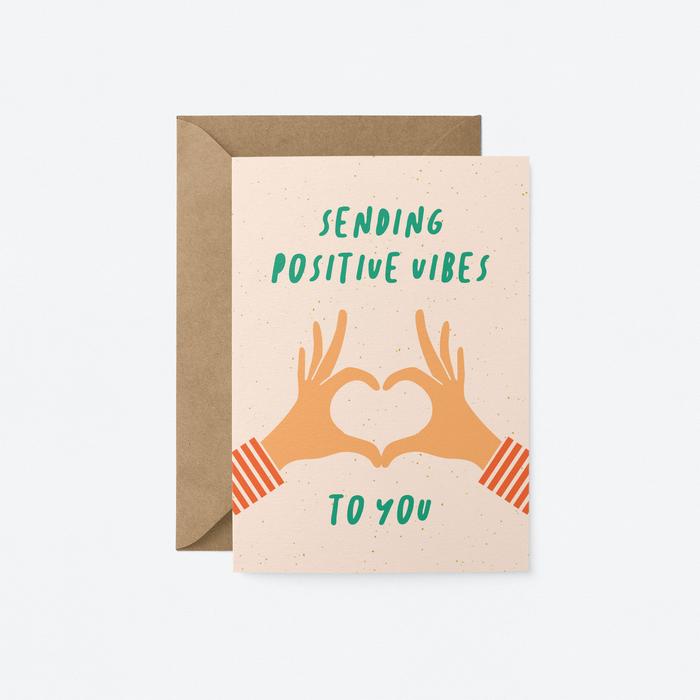 Positive Vibes Card